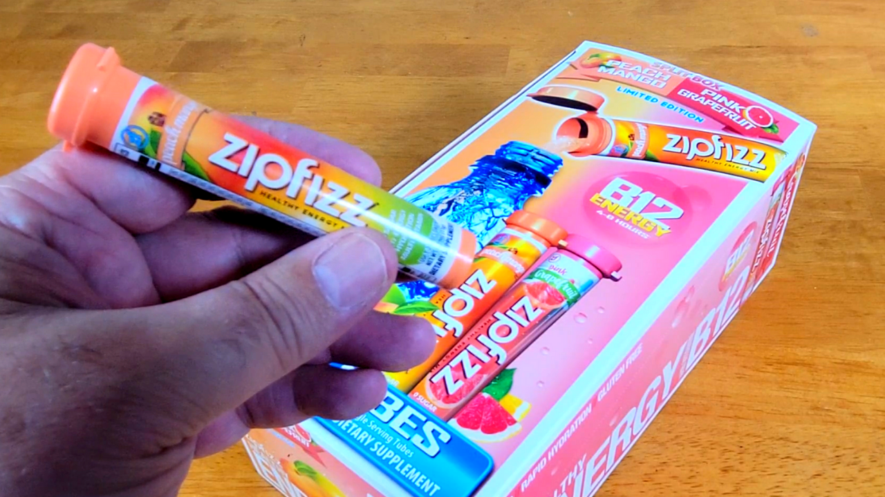 Watch Zipfizz Healthy Energy Drink Mix - Sports Drink on the Go on